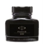 Mustepullo Parker Quink 57 ml sininen