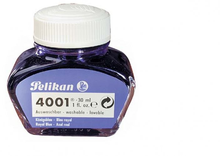 Mustepullo Pelikan 4001/78/KB sininen 30 ml, hinta 2,25€