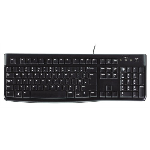 Näppäimistö Logitech K120 langallinen, hinta 22,50€
