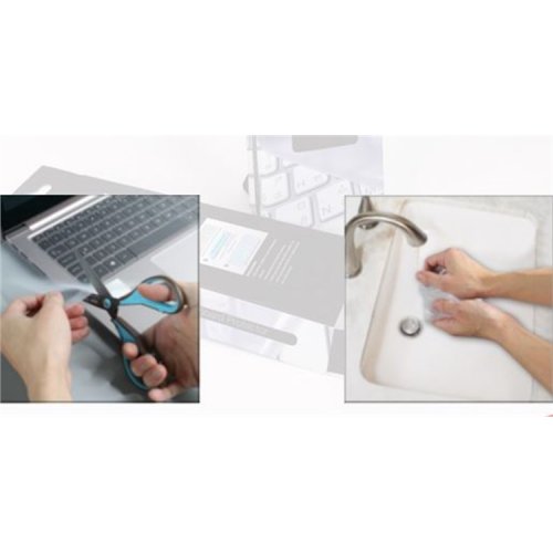 Näppäimistönsuoja 470 x 170 mm, hinta 8,09€