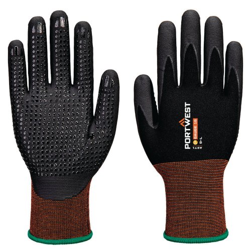 Näppyläkäsine Portwest a371 nitriilinen mikrovaahtopinnoitettu xl/10, hinta 5,05€