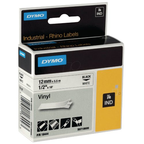 Nauha Dymo® rhino™ 12mm x 5,5m vinyyli valkoinen, hinta 19,28€