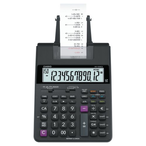Nauhalaskin Casio hr-150rce 12 numeron näyttö, hinta 46,18€