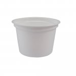 Näytepurkki Huhtamäki 230ml valkoinen 960kpl