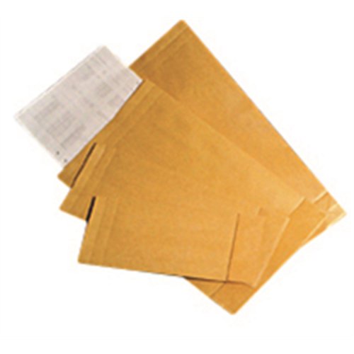 Näytepussi 50 x 230 x 400 mm 105G niittisuljenta ruskea, hinta 0,66€