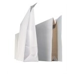 Näytepussi NP3TV 25 x 43 x 7 cm tarrasuljenta valkoinen /100