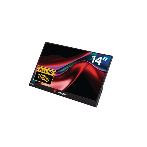 Näyttö Verbatim 49590 kannettava full hd 14, hinta 168,43€