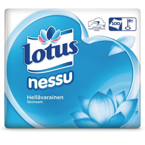 Nenäliina Lotus® nessu säästöpakkaus 100kpl, hinta 5,53€