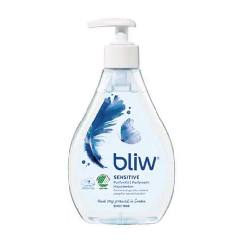 Nestesaippua Bliw sensitive 300ml, hinta 3€