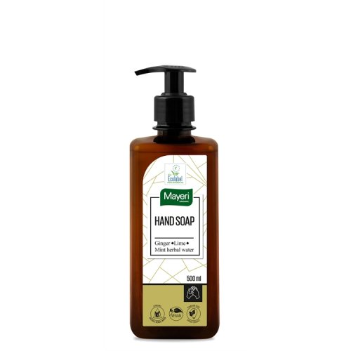 Nestesaippua Ginger & Lime-Mint 500 ml, hinta 2,15€