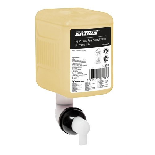 Nestesaippua Katrin Liquid Soap Clean 57870 500 ml, hinta 6,55€