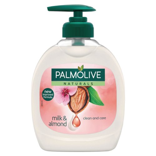 3067829 Pumppupullo Palmolive 300ml nestesaippua on mieto ihoa puhdistava ja hoitava käsienpesuaine edulliseen hintaan. Katso myös muita pumppupulloja ja pesuaineita verkkokaupastamme järkevään hintaan.