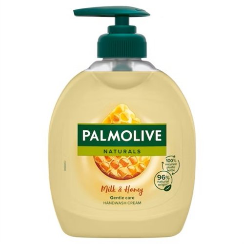 Nestesaippua Palmolive Milk & Honey 300 ml, hinta 2,52€