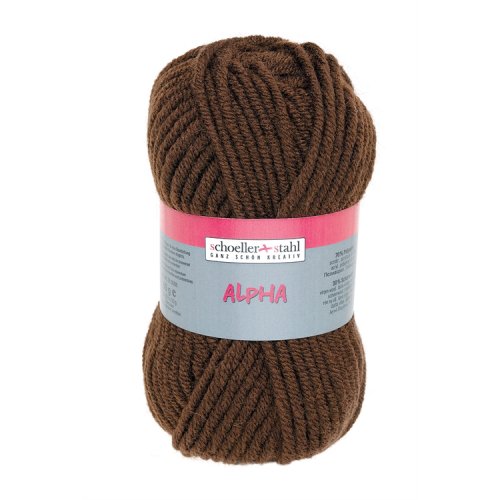 Neulelanka Alpha ruskea 50g, hinta 3,45€