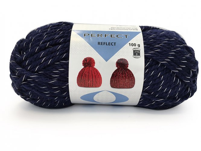 Neulelanka PERFECT REFLECT 100G SININEN, hinta 6,12€