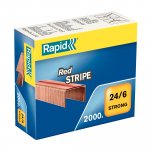 Niitti Rapid red stripe 24/6 2000kpl