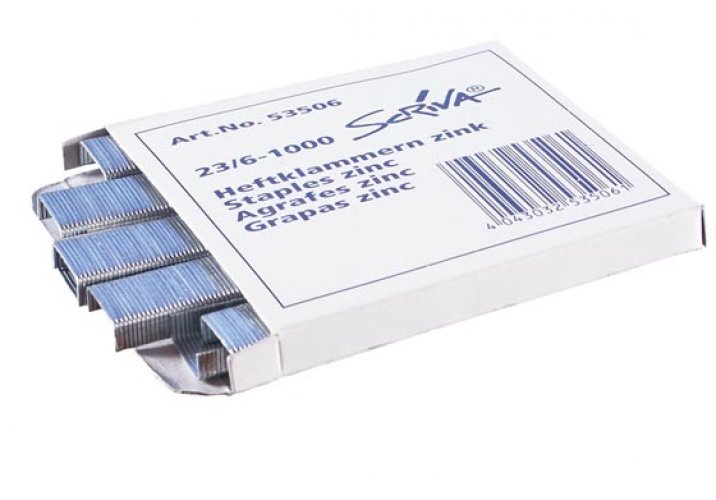 Niitti Scriva 23/6 sinkitty /1000, hinta 0,43€