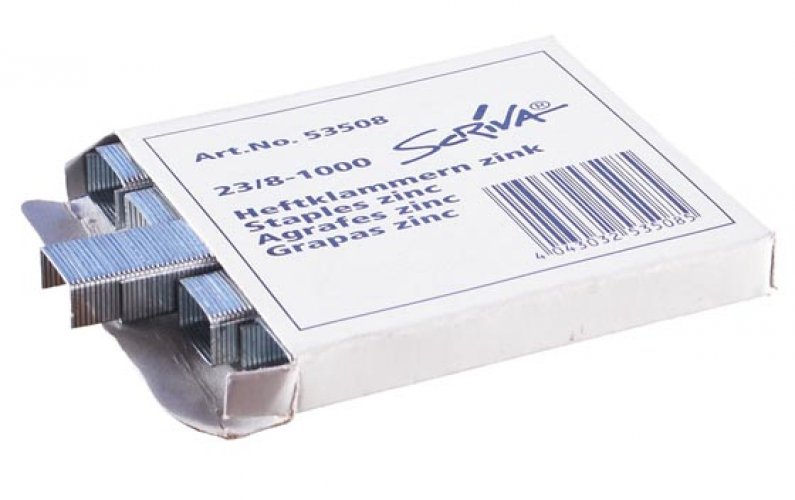 Niitti Scriva 23/8 sinkitty /1000, hinta 0,46€