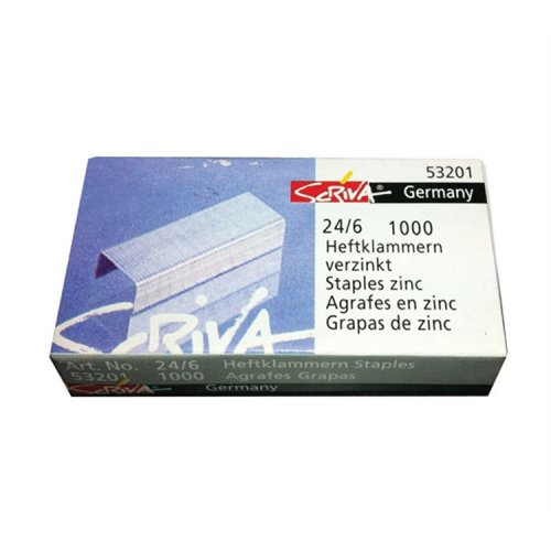 Niitti Scriva 24/6 sinkitty /1000, hinta 0,25€