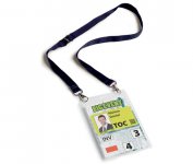 Nimikortti kaulanauhalla Durable A6 /10