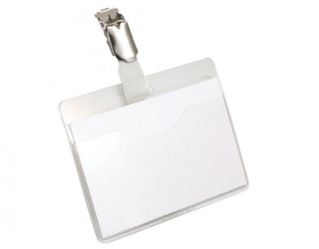 Nimikorttikotelo Durable 810619 90 x 60 mm + klipsi /25, hinta 52,72€