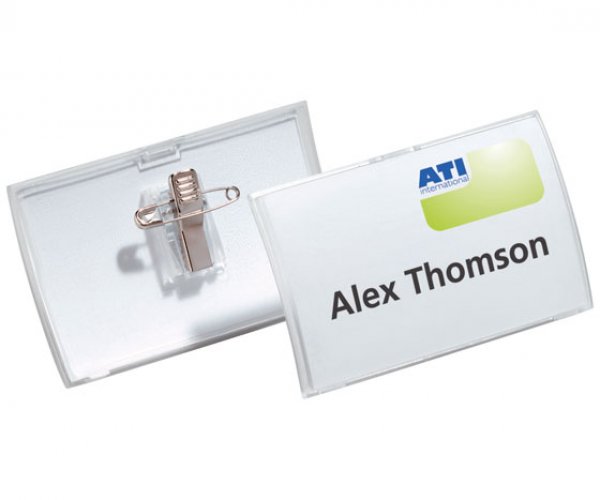 Nimikorttikotelo Durable 821119 40 x 75 mm /25, hinta 31,13€