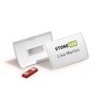 Nimikorttikotelo Durable 821519 54 x 90 mm magneetti /10