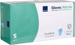 Nitriilikäsine allergisille Abena Excellent mustikka S /200