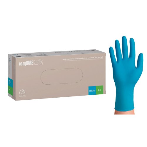 Nitriilikäsine Easycare pitkä l puuteroimaton 100kpl, hinta 10,01€