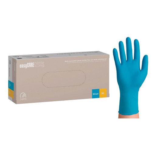 Nitriilikäsine Easycare pitkä m puuteroimaton 100kpl, hinta 10,01€