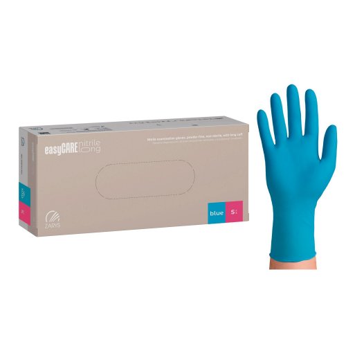 Nitriilikäsine Easycare pitkä s puuteroimaton 100kpl, hinta 10,01€