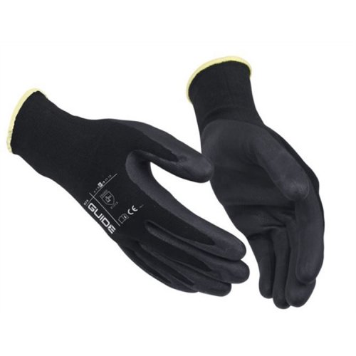 Nitriilikäsine Guide 574 ohut musta 8, hinta 3,74€