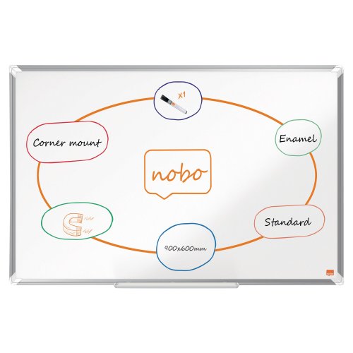 Nobo v/taulu premium plus enamel 90x60cm, hinta 128,48€