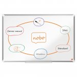 Nobo v/taulu premium plus steel 90x60cm