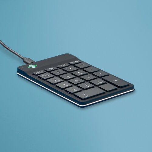 Numeronäppäimistö R-go langallinen musta, hinta 44,10€