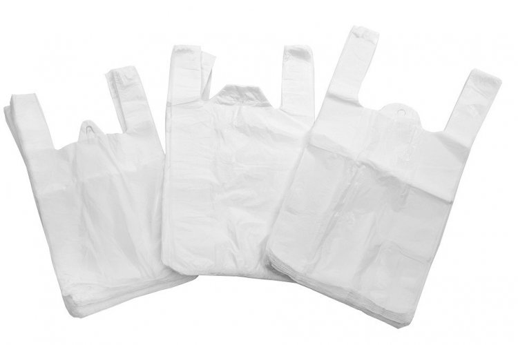 Ohut muovikassi 30 x 55 cm valkoinen 200 kpl, hinta 5,99€