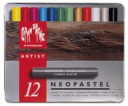 öljypastelliliitu Caran DAche Neopastel värilajitelma /12