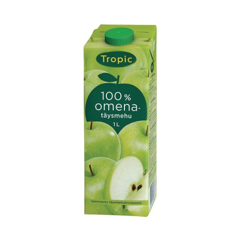 Omenatäysmehu Tropic 1l 10kpl, hinta 32,94€