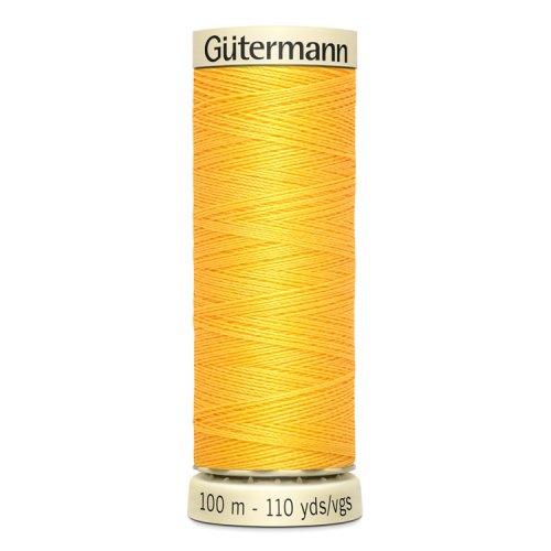 Ompelulanka Gütermann polyesteri 100 m keltainen, hinta 2,38€