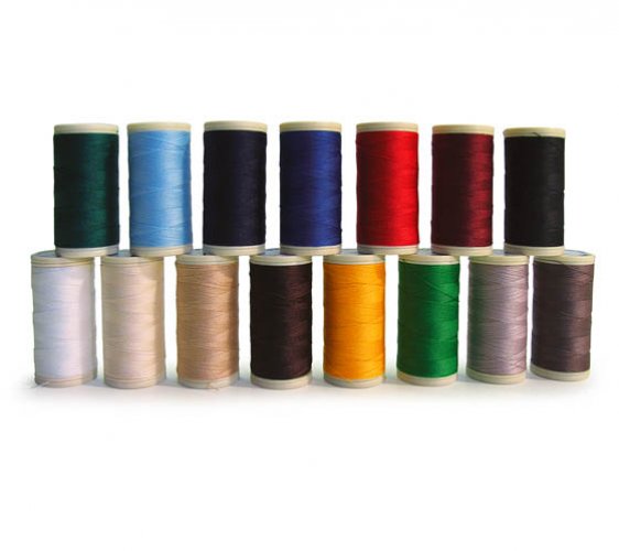 Ompelulanka MEZ DUET 100M KIRKAS SININEN, hinta 2,23€