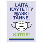 Opaste a4 laita käytetty maski tänne