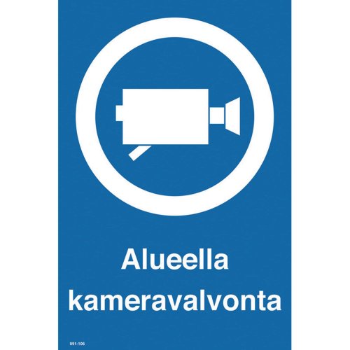 Opaste alueella kameravalvonta, hinta 30,14€