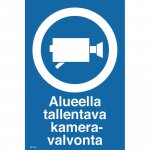 Opaste alueella tallentava kameravalvonta