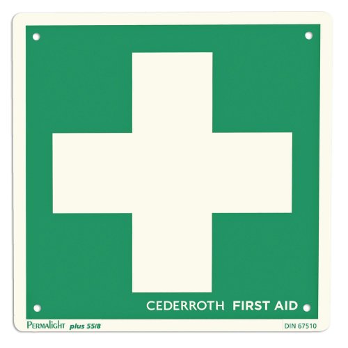 Opastekilpi Cederroth 1738 risti, hinta 24,94€