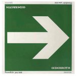 Opastekilpi nuoli kaksipuolinen 20 x 20 cm