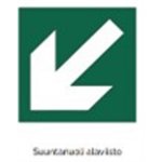 Opastekyltti alaviisto