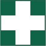 Opastekyltti Ensiapulääkkeet