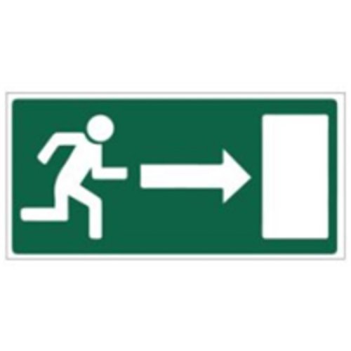 Opastekyltti hätäpoistumistie oikea, hinta 24,80€