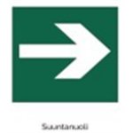Opastekyltti suuntanuoli