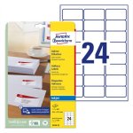 Osoitetarra Avery J8159-25 63,5 x 33,9 mm /600